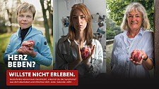 Motiv der Kampagne Herzbeben? Willste nicht erleben