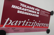 Plakat Teilhabe für Migrantinnen in Bremerhaven